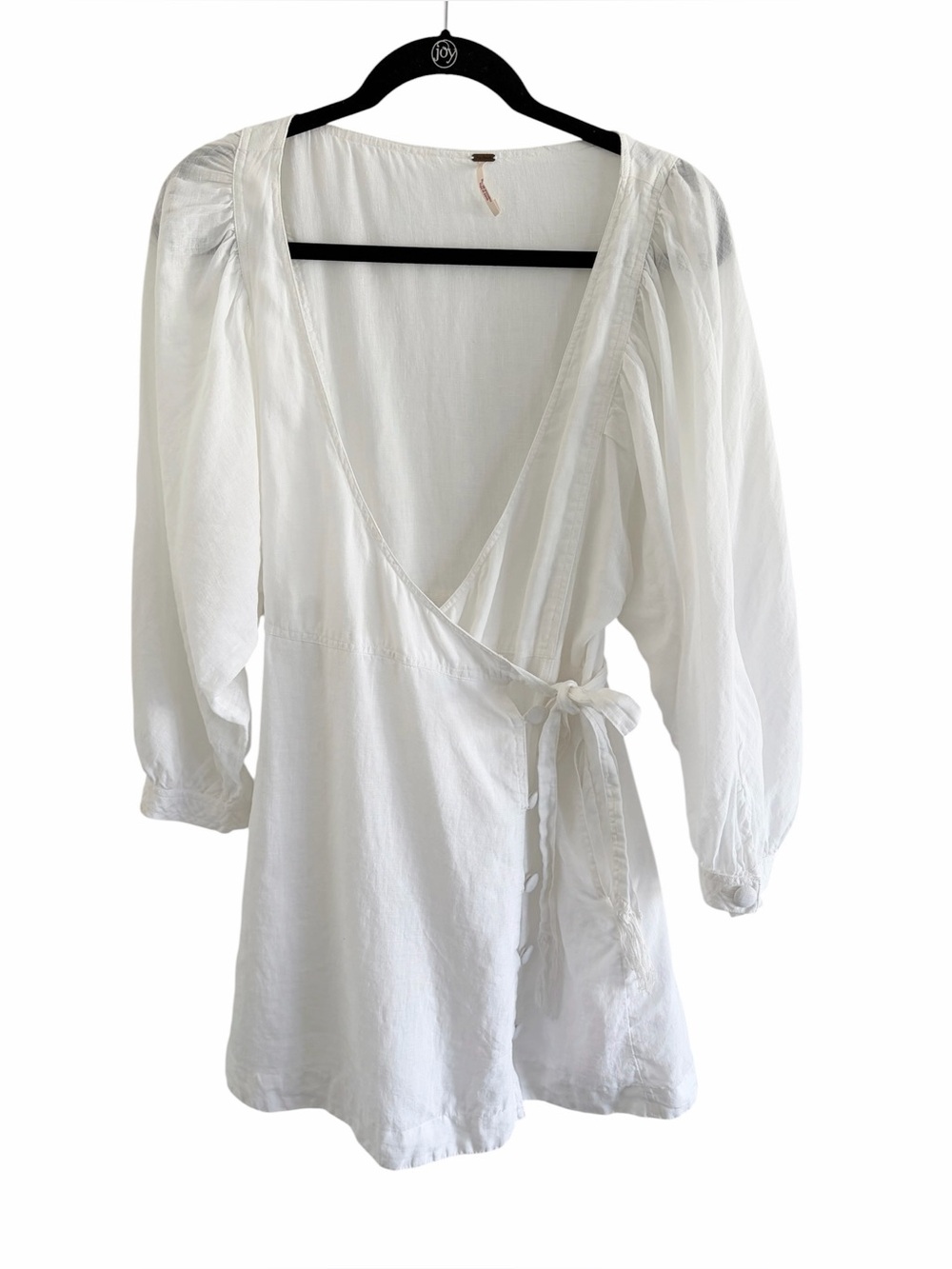 Free people Carino white linen mini dress - Picture 3 of 10